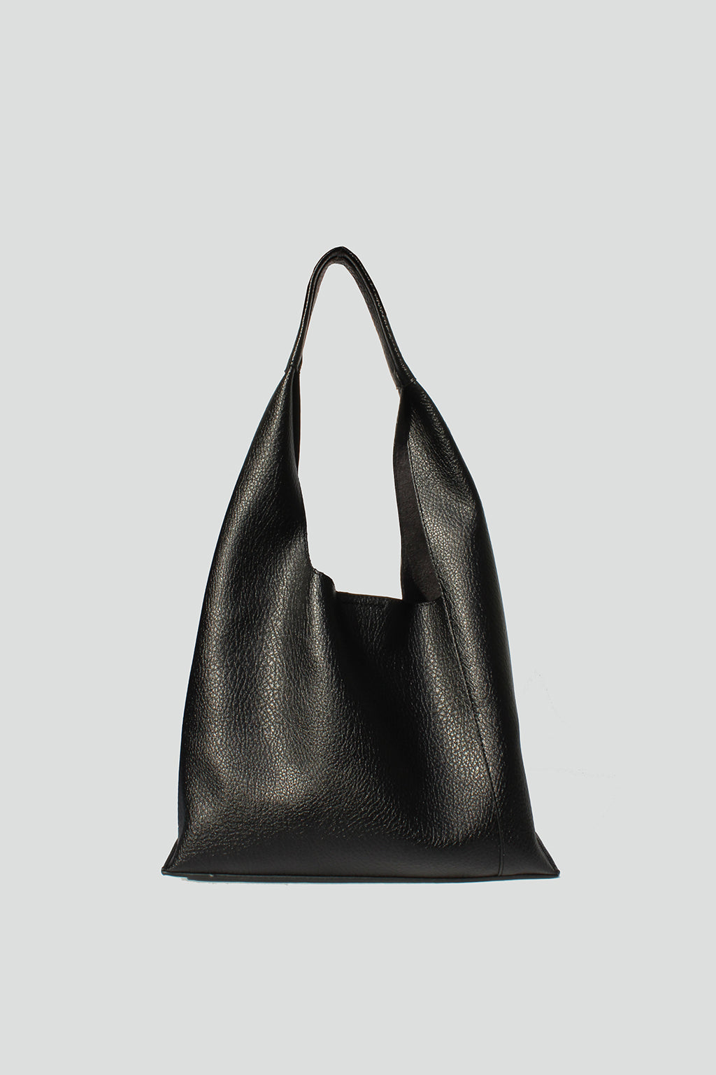 Sienna Simple Tote Bag in Black