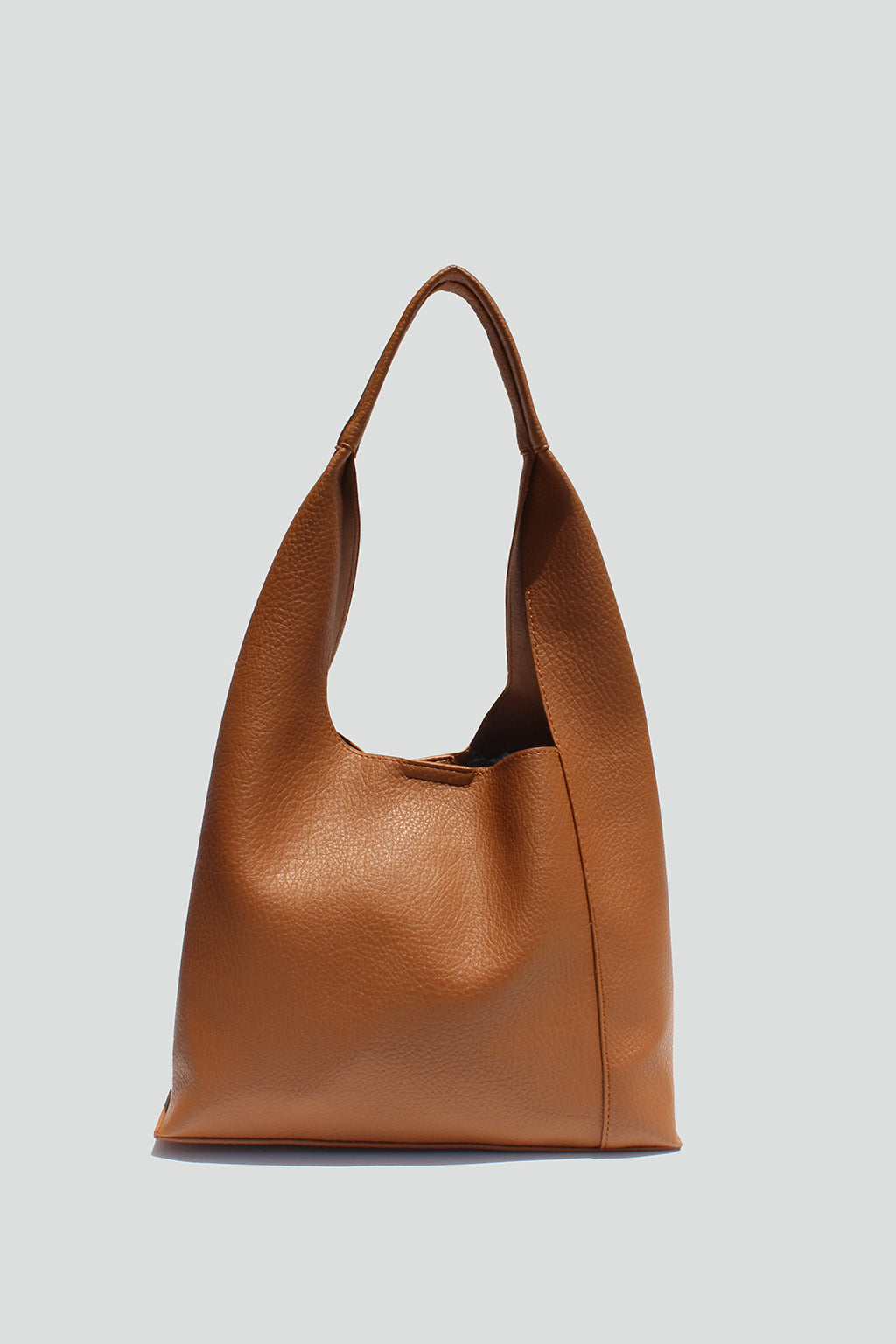 Sienna Simple Tote Bag in Mocha