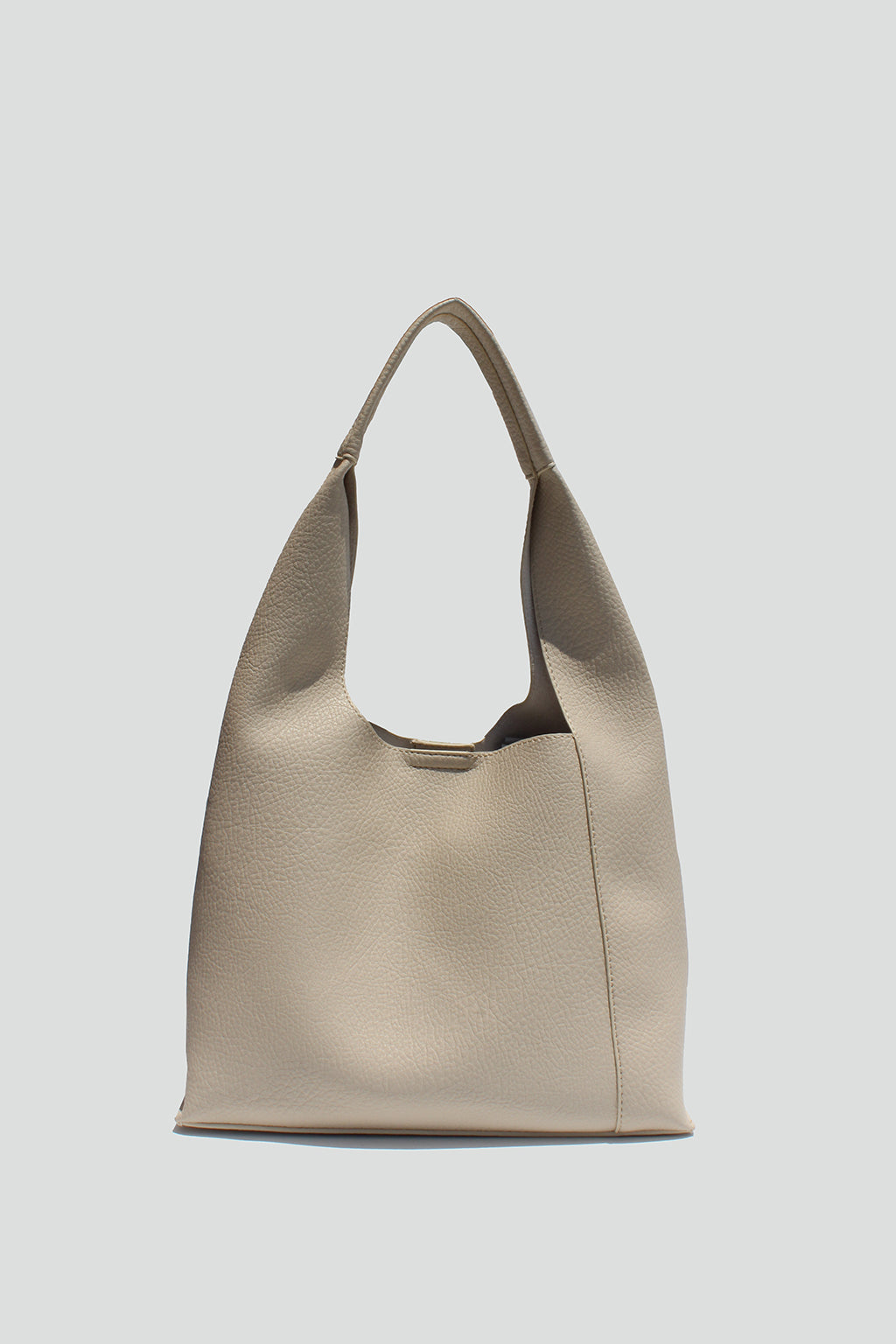 Sienna Simple Tote Bag in Sand