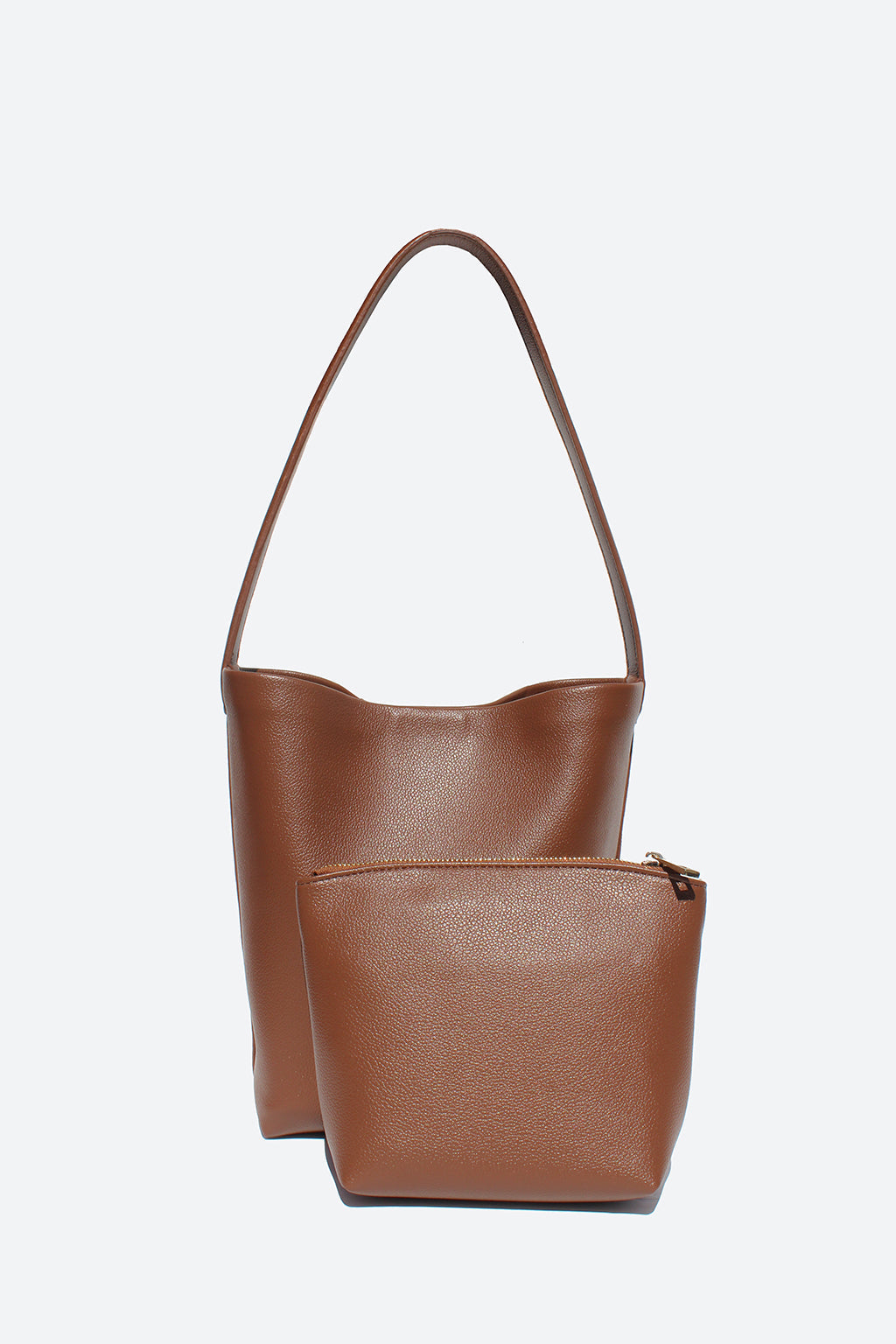 Harper Classic Tote Bag in Brown