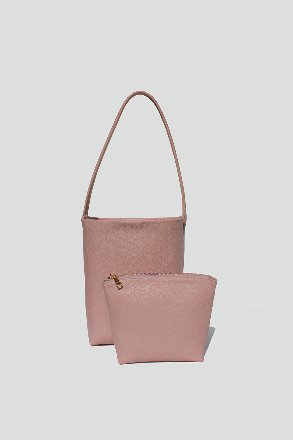 Harper Classic Tote Bag in Dusty Pink