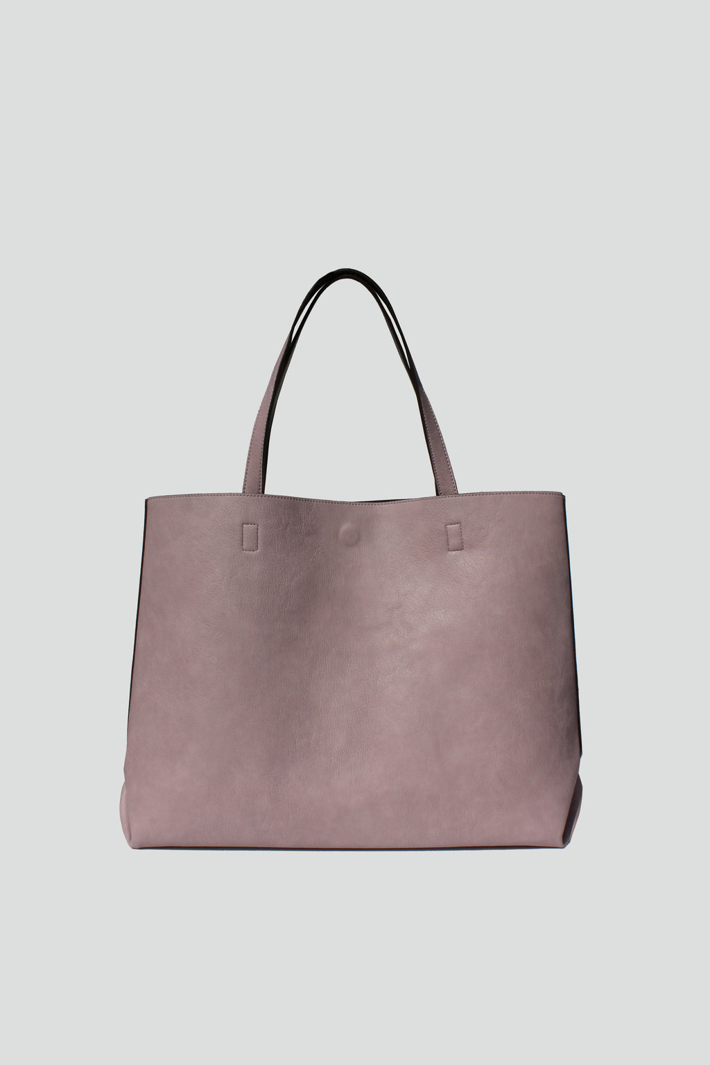 Amelia Faux Leather Tote Bag in Peony